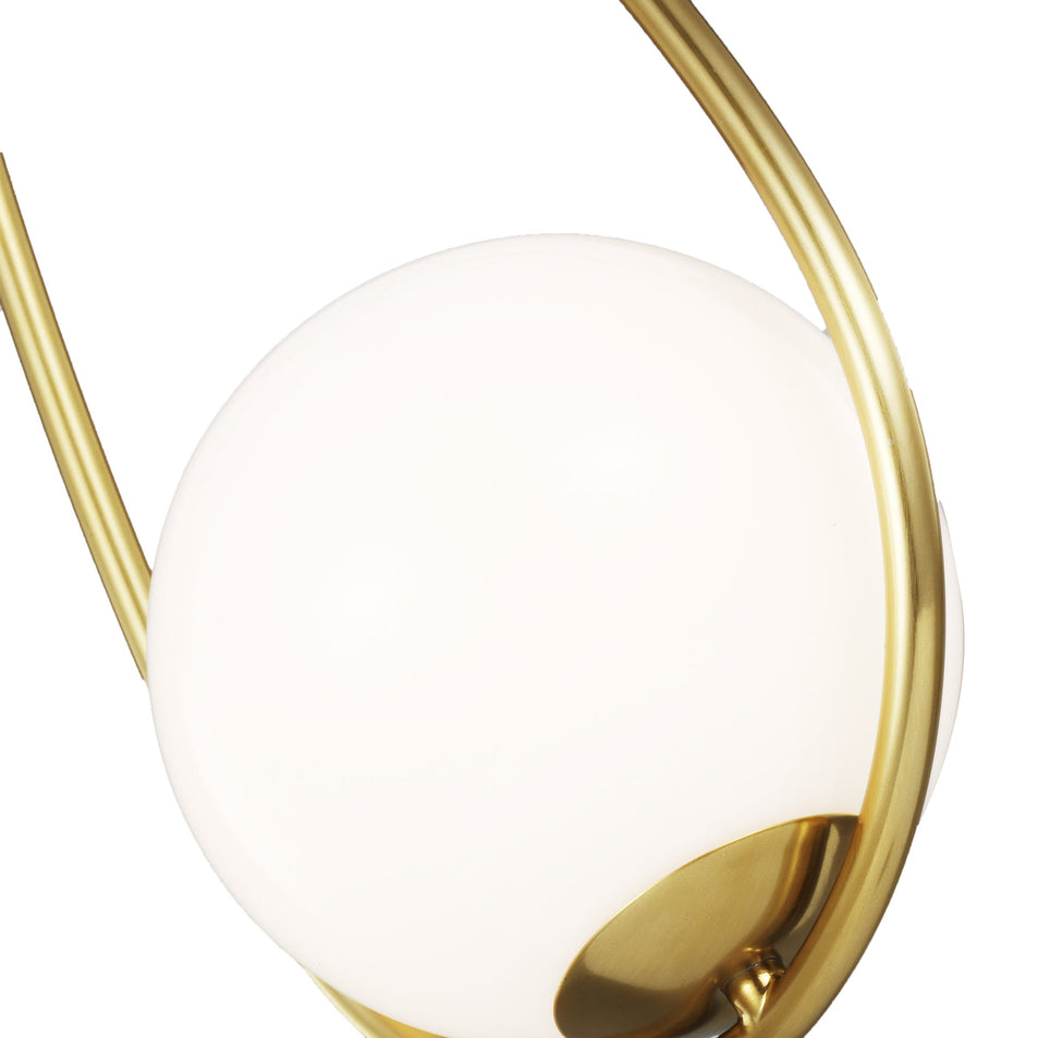 Galassia One Light Sconce, a premium Decorative light by Visual Comfort & Co. Close - up image of its design.