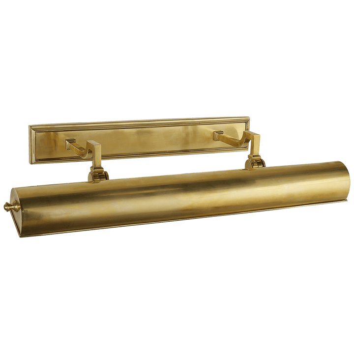 Dean 24" Picture Light in Natural Brass