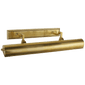 Dean 24" Picture Light in Natural Brass