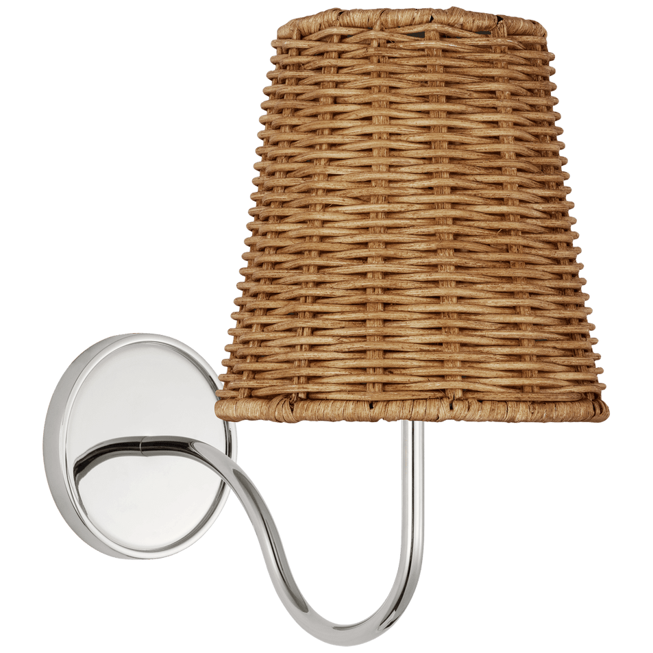 Lyndsie Small Sconce, a premium Decorative light by Visual Comfort & Co. Close - up image of its design.