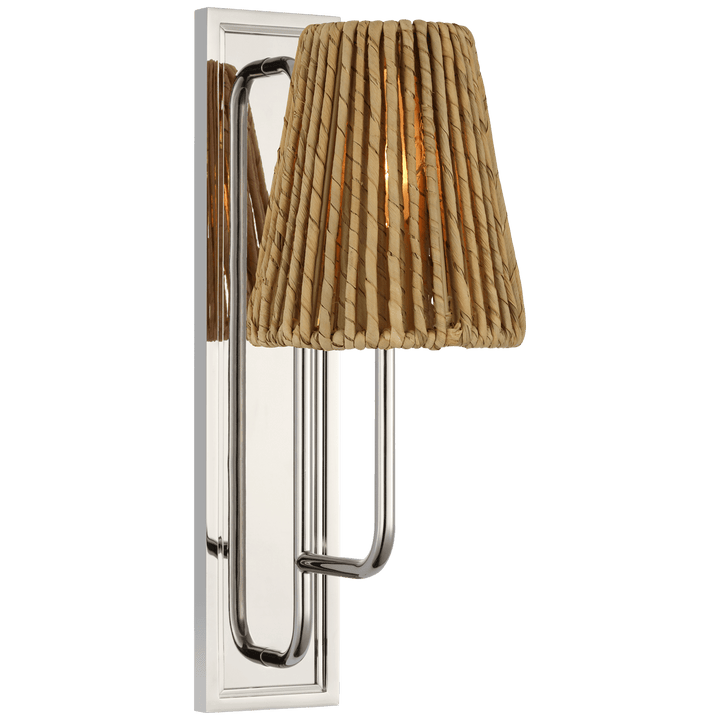 Rui Sconce, a premium Decorative light by Visual Comfort & Co. Close - up image of its design.