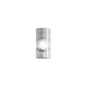 Armonia Small Wall Lamp - Matt Gold / Crystal Striped Vertical Glass / 30x15 cm