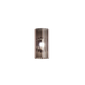 Armonia Small Wall Lamp - Matt Black Nickel / Smoky Striped Glas / 30x15 cm