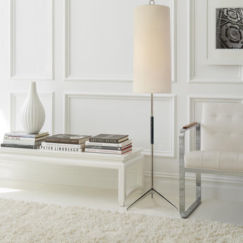 Frankfort Floor Lamp, a premium Decorative light by Visual Comfort. Close - up image of its design.