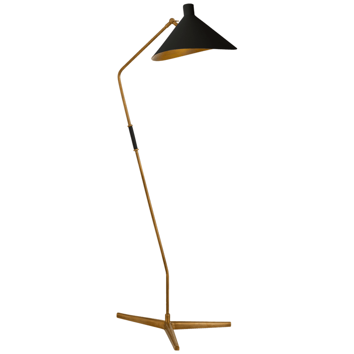 Mayotte Large Offset Floor Lamp, a premium Functional light by VCGallery Italy. Close - up image of its design.