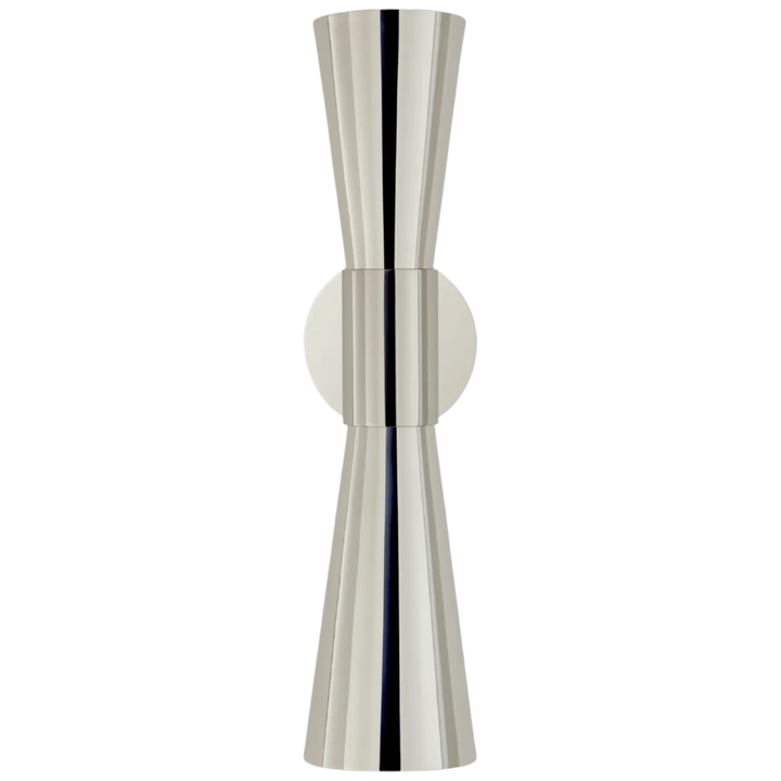 Clarkson Medium Narrow Sconce, a premium Decorative light by Visual Comfort & Co. Close - up image of its design.