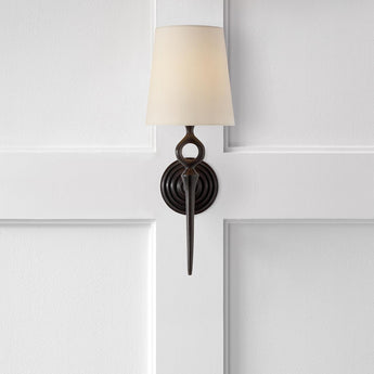 Bristol Single Sconce, a premium Decorative light by Visual Comfort. Close - up image of its design.