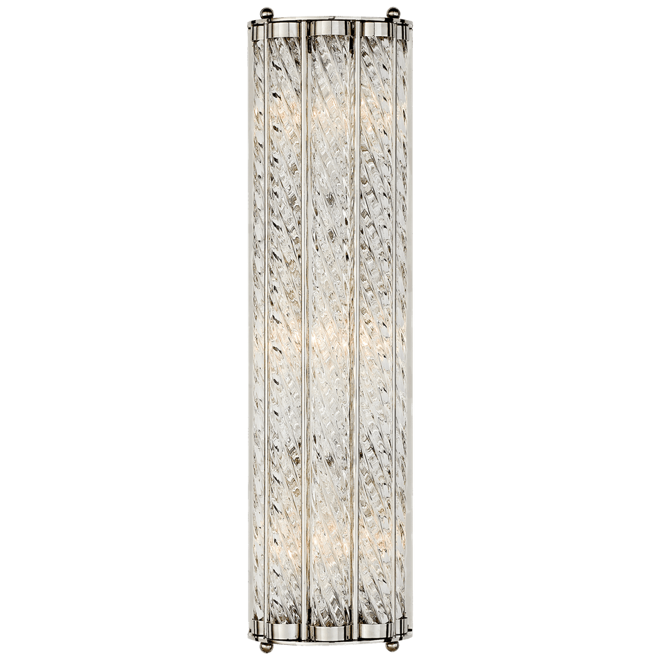 Eaton Linear Sconce in Polished Nickel