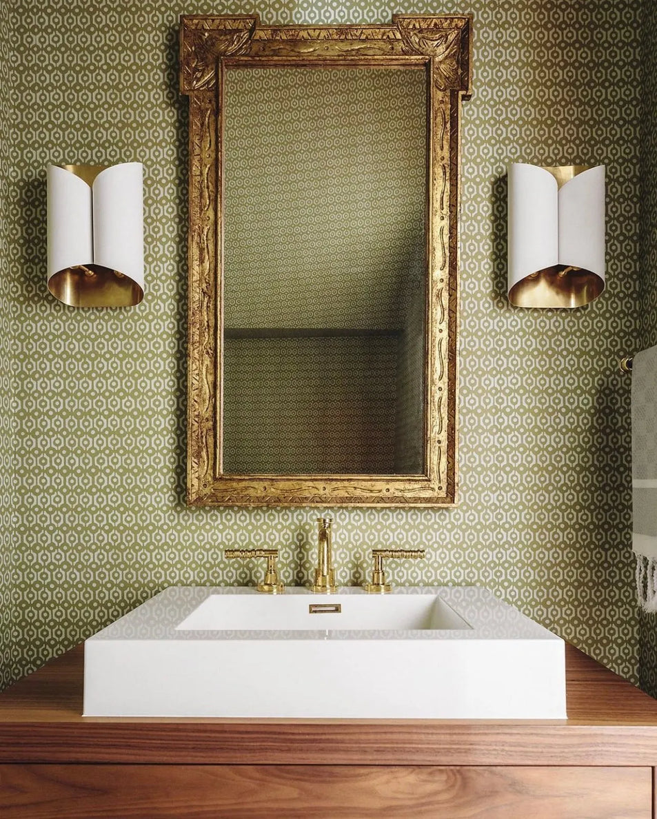 Selfoss Sconce, a premium Decorative light by Visual Comfort & Co. Close - up image of its design.