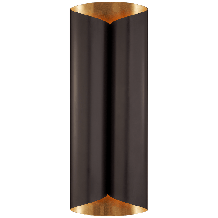 Selfoss Large Sconce in Bronze and Gild