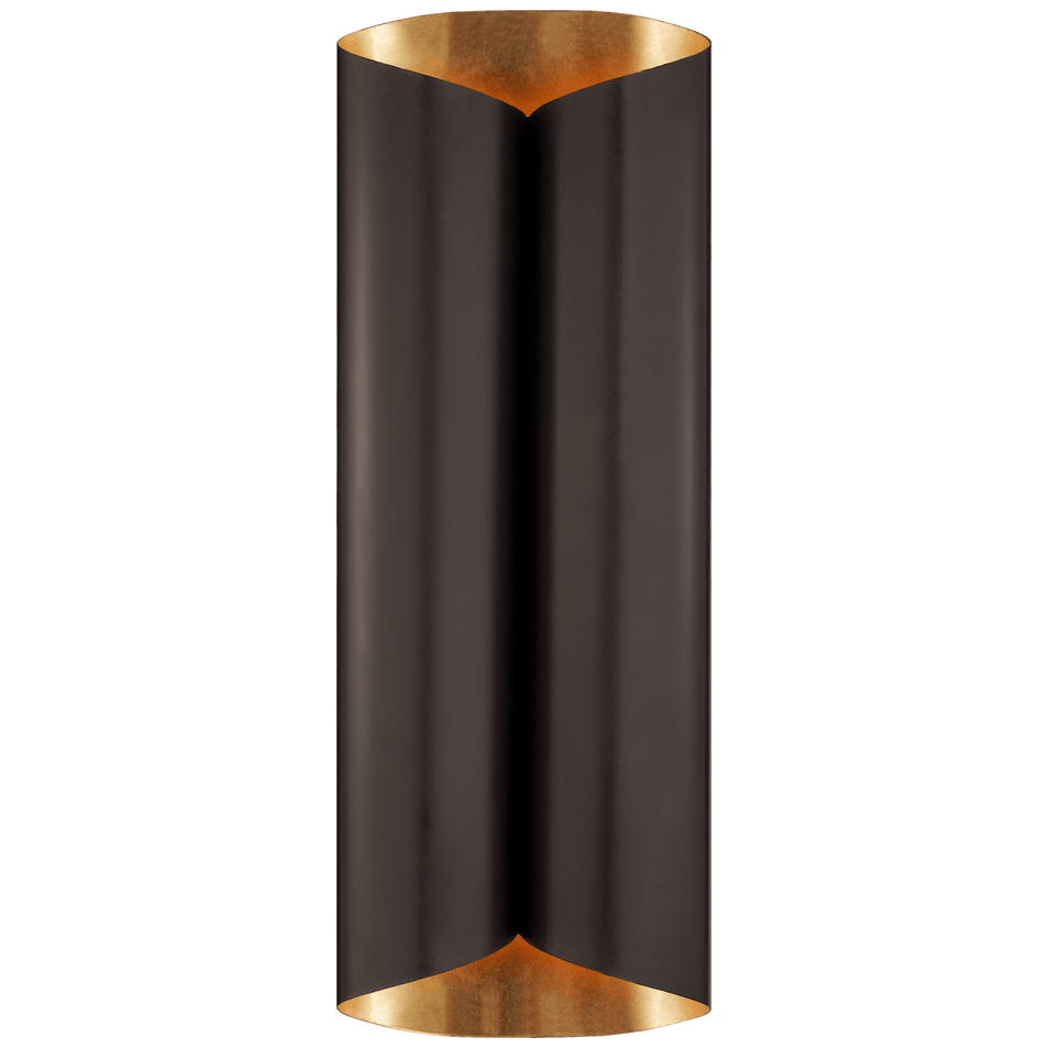 Selfoss Large Sconce in Bronze and Gild