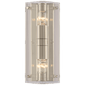 Clayton Wall Sconce in Crystal and Polished Nickel