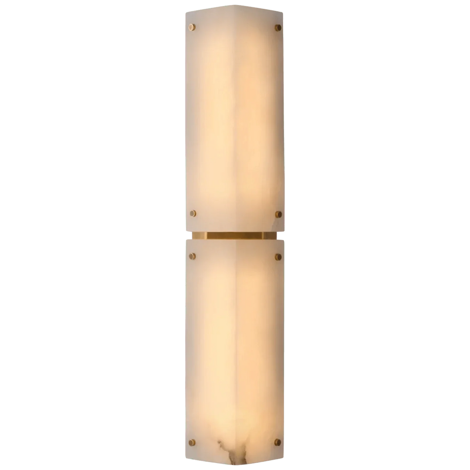 Clayton 25" Wall Sconce, a premium Decorative light by Visual Comfort. Close - up image of its design.
