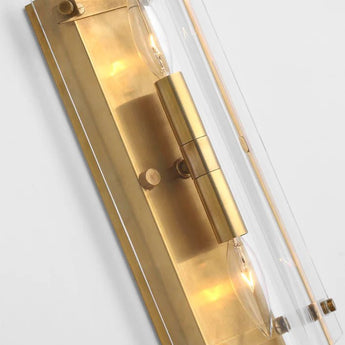 Clayton 25" Wall Sconce, a premium Decorative light by Visual Comfort. Close - up image of its design.