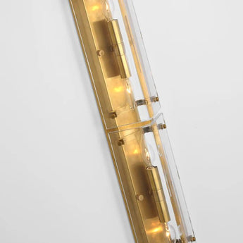 Clayton 25" Wall Sconce, a premium Decorative light by Visual Comfort. Close - up image of its design.