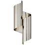 Iva Medium Wrapped Sconce in Polished Nickel