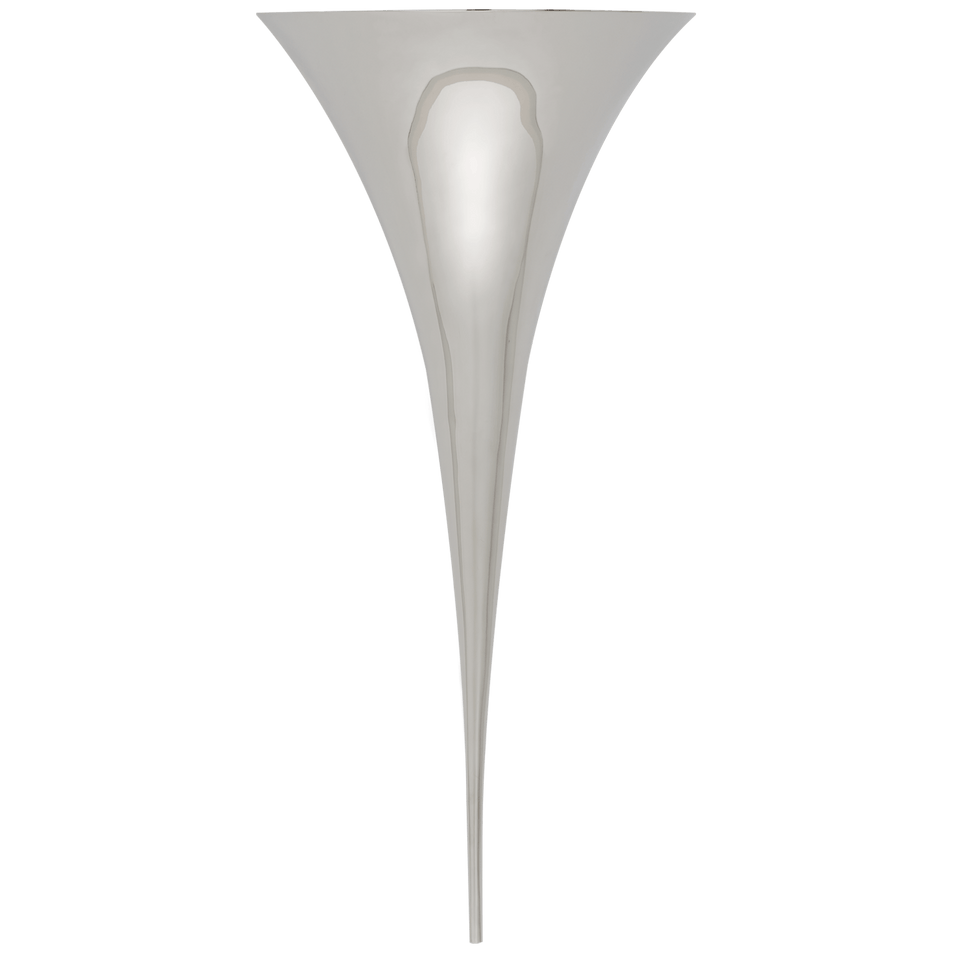 Alina Tail Sconce in Polished Nickel