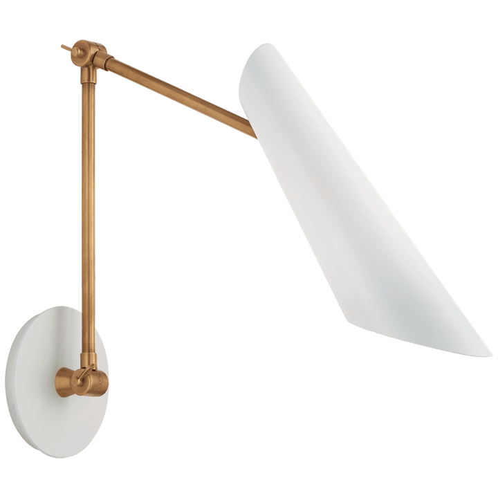 Franca Double Library Wall Light, a premium Functional light by VCGallery Italy. Close - up image of its design.