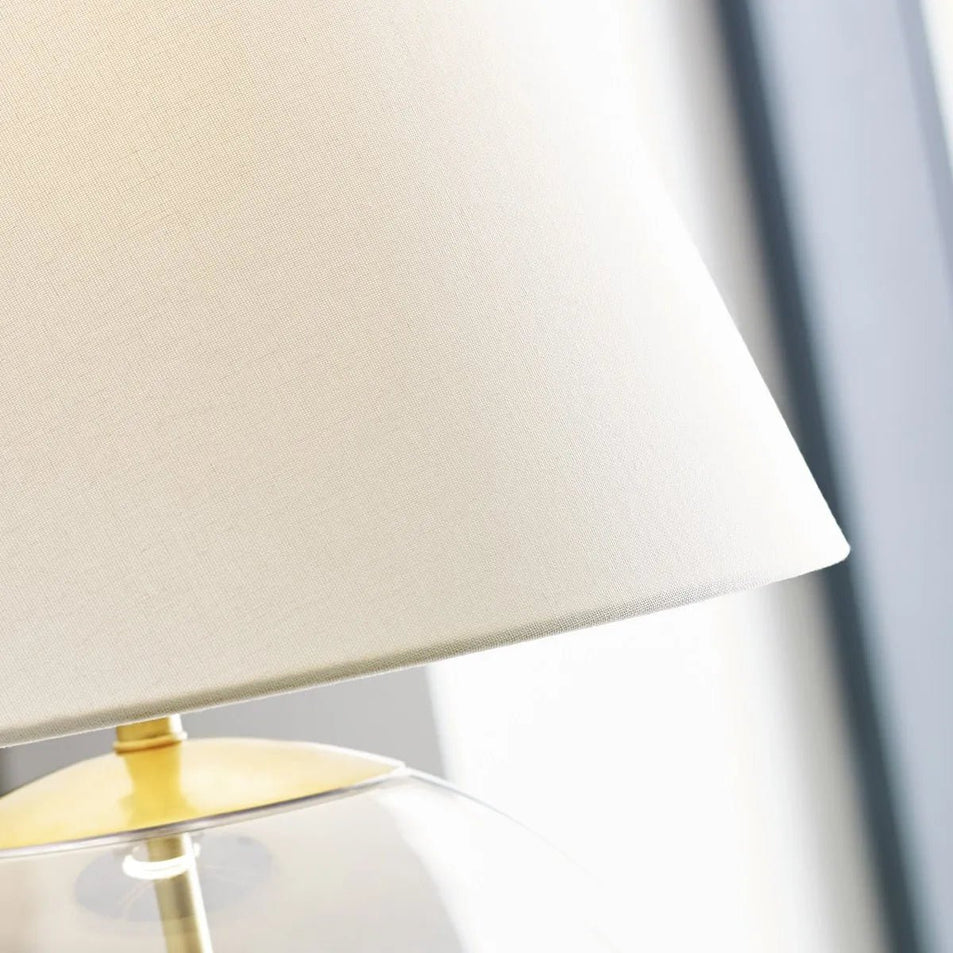 Morton Large Table Lamp, a premium Decorative light by Visual Comfort & Co. Close - up image of its design.