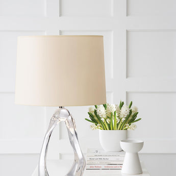 Cannes Table Lamp, a premium Decorative light by Visual Comfort. Close - up image of its design.