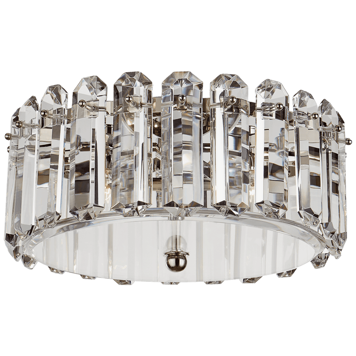 Bonnington Medium Flush Mount in Polished Nickel