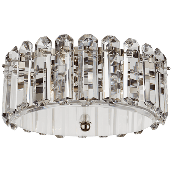 Bonnington Medium Flush Mount in Polished Nickel