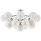 Cristol 43" Flush Mount, a premium Flush Mount light by VCGallery Italy. Close - up image of its design.