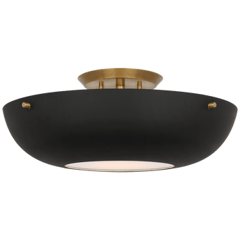 Valencia 16" Flush Mount, a premium Flush Mount light by VCGallery Italy. Close - up image of its design.