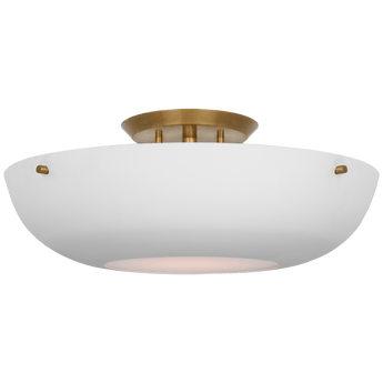 Valencia 16" Flush Mount, a premium Flush Mount light by VCGallery Italy. Close - up image of its design.