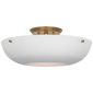 Valencia 16" Flush Mount, a premium Flush Mount light by VCGallery Italy. Close - up image of its design.