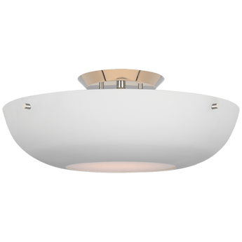 Valencia 16" Flush Mount, a premium Flush Mount light by VCGallery Italy. Close - up image of its design.