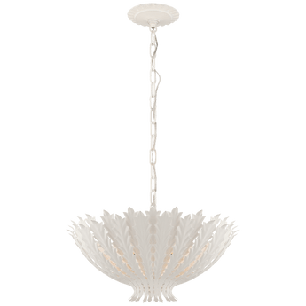 Hampton Small Chandelier in Plaster White