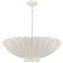 Hampton Medium Chandelier in Plaster White