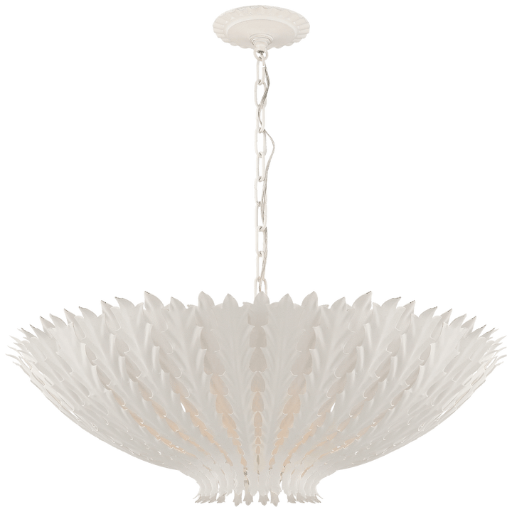 Hampton Medium Chandelier in Plaster White