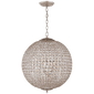 Renwick Large Sphere Chandelier, a premium Chandelier light by Visual Comfort & Co. Close - up image of its design.