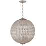 Renwick Large Sphere Chandelier, a premium Chandelier light by Visual Comfort & Co. Close - up image of its design.