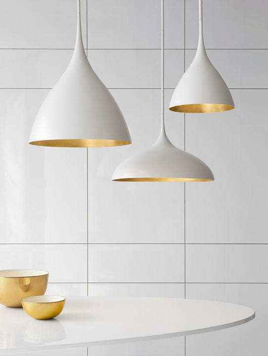 Agnes Small Pendant, a premium Pendant light by Visual Comfort. Close - up image of its design.
