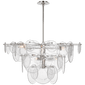 Loire Large Chandelier, a premium Chandelier light by VCGallery Italy. Close - up image of its design.