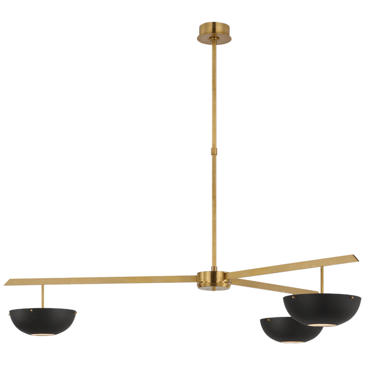 Valencia Extra Large Three Light Chandelier, a premium Chandelier light by VCGallery Italy. Close - up image of its design.