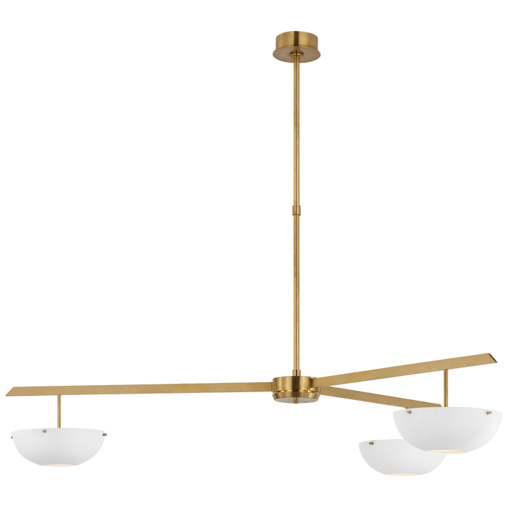 Valencia Extra Large Three Light Chandelier, a premium Chandelier light by VCGallery Italy. Close - up image of its design.