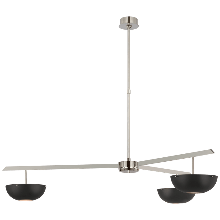 Valencia Extra Large Three Light Chandelier, a premium Chandelier light by VCGallery Italy. Close - up image of its design.