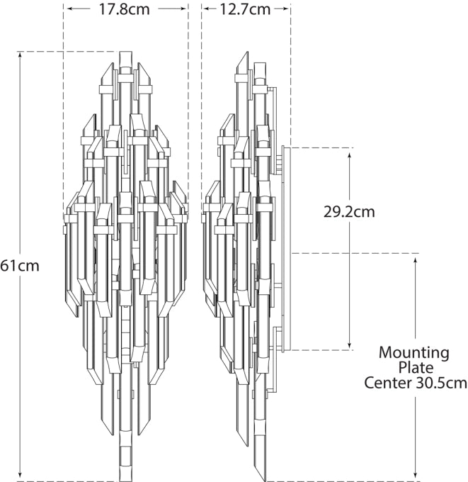 Adele Small Sconce Blueprint