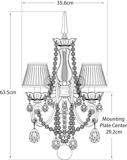 Adrianna Double Sconce Blueprint