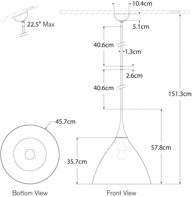Agnes Medium Pendant Blueprint