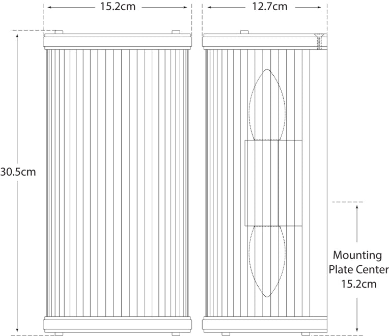 Allen Small Linear Sconce Blueprint