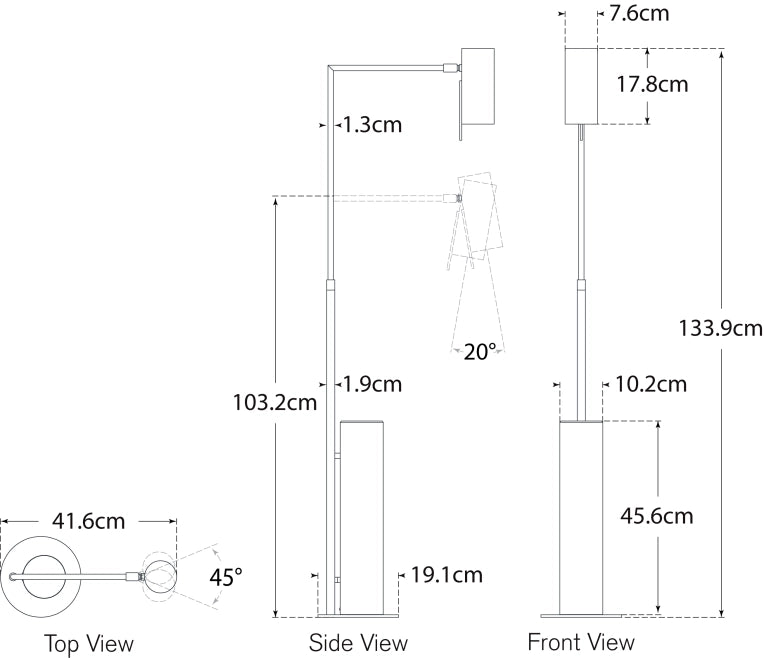 Alma Floor Lamp Blueprint