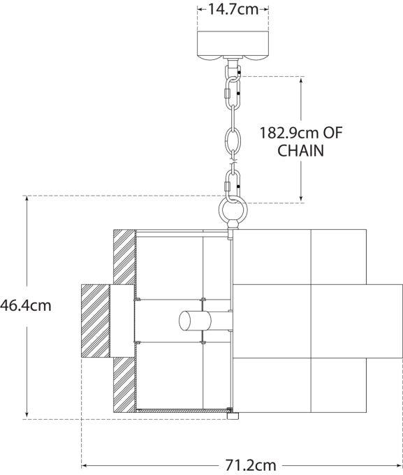Arabelle Hanging Shade Blueprint