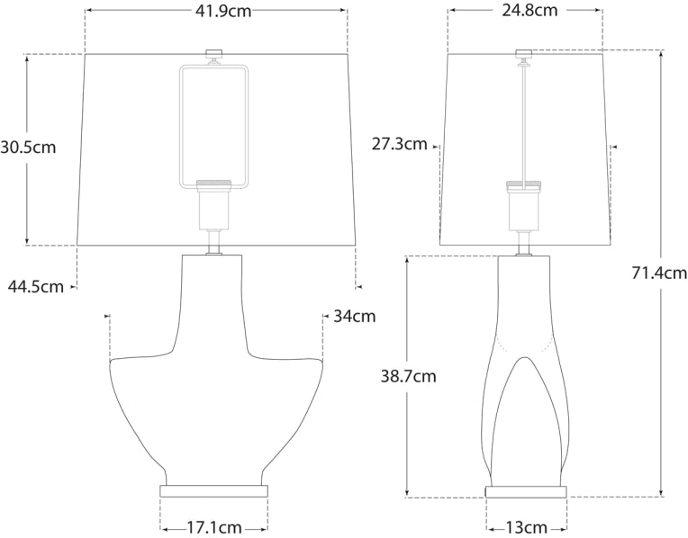 Armato Small Table Lamp Blueprint
