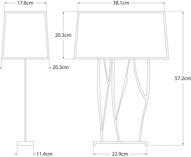 Aspen Console Lamp Blueprint