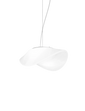 Lampada a sospensione Balance media - Glossy White / E27